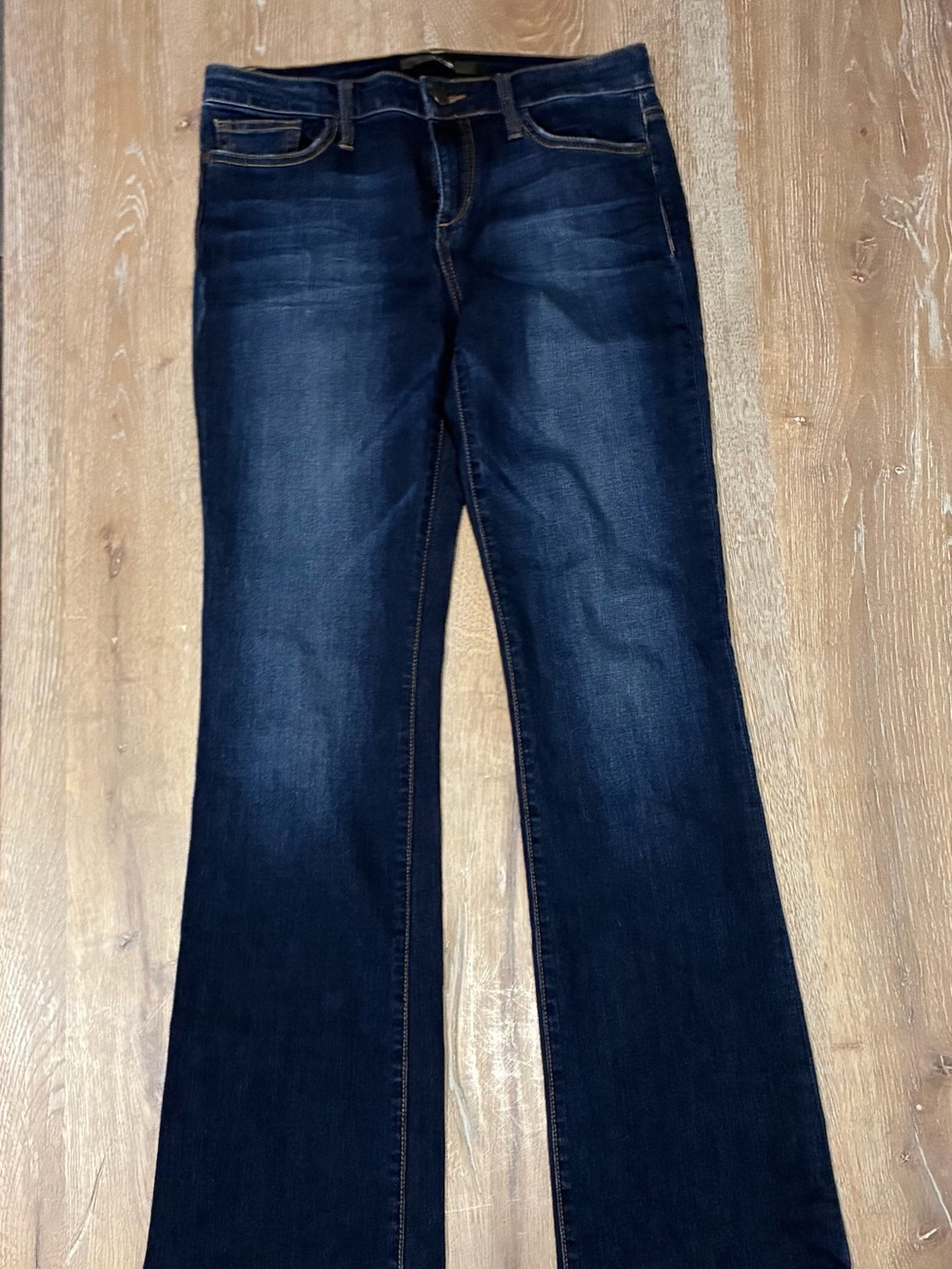 Joe's Jeans Dark Blue Wide Leg Flare Jeans Size 29